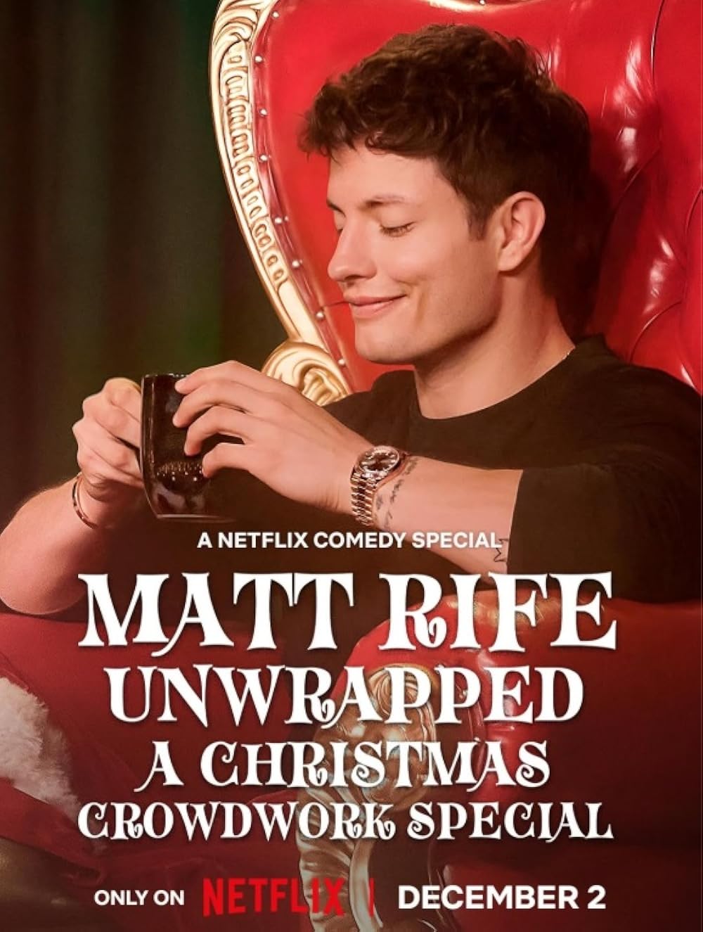 Matt Rife: Unwrapped - A Christmas Crowd Work Special netflix-252 Comedy